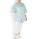 PERSONA BY MARINA RINALDI DOUBLE FACE CAPE MINT