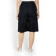 PERSONA BY MARINA RINALDI STRETCH COTTON SHORTS BLACK
