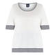 PERSONA BY MARINA RINALDI KNITTED TUNIC WHITE