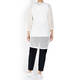 VERPASS HONEYCOMB KNIT CARDIGAN WHITE