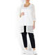 VERPASS HONEYCOMB KNIT CARDIGAN WHITE