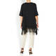 ELENA MIRO FRINGE HEM TUNIC