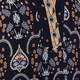 ELENA MIRO PASLEY PRINT DRESS BLUE 