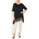 ELENA MIRO FRINGE HEM TUNIC