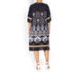 ELENA MIRO PASLEY PRINT DRESS BLUE 