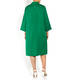 ELENA MIRO COTTON DRESS EMERALD 