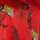 MARINA RINALDI TWILL PRINT DRESS RED