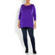 MARINA RINALDI WOOL JUMPER VIOLET
