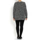 MARINA RINALDI BOUCLE JUMPER BLACK