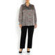 MARINA RINALDI SATIN SHIRT MULTICOLOUR