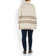 MARINA RINALDI EMBROIDERED CARDIGAN CREAM