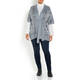 MARINA RINALDI KIMONO SLEEVE CARDIGAN GREY