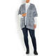 MARINA RINALDI KIMONO SLEEVE CARDIGAN GREY