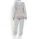 MARINA RINALDI SCUBA JERSEY HOODY GREY