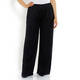 MARINA RINALDI SILK BLEND TROUSER DARK NAVY