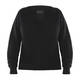 MARINA RINALDI CABLE KNIT SWEATER BLACK