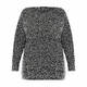 MARINA RINALDI BOUCLE JUMPER BLACK