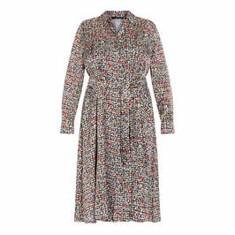 MARINA RINALDI SATIN SHIRT DRESS - Plus Size Collection