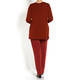 MARINA RINALDI WOOL JUMPER RUST