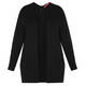 MARINA RINALDI CABLE KNIT CARDIGAN BLACK