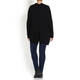 MARINA RINALDI CABLE KNIT CARDIGAN BLACK