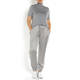 MARINA RINALDI FINE KNIT POLO NECK GREY 