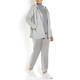 SCUBA JERSEY TRACKSUIT BOTTOMS GREY 