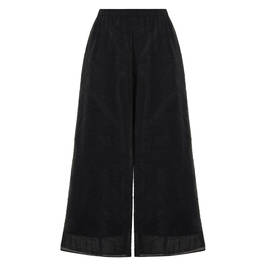 PERSONA BY MARINA RINALDI WIDE LEG TROUSER BLACK - Plus Size Collection