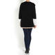 MARIN RINALDI CARDIGAN BLACK