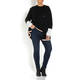 MARIN RINALDI CARDIGAN BLACK