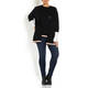 MARIN RINALDI CARDIGAN BLACK