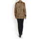 MARINA RINALDI ANIMAL PRINT SATIN SHIRT