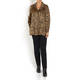MARINA RINALDI ANIMAL PRINT SATIN SHIRT