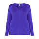 MARINA RINALDI VIRGIN WOOL SWEATER VIOLET