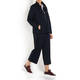 PERSONA BY MARINA RINALDI SCUBA JERSEY TROUSER NAVY