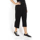 PERSONA BY MARINA RINALDI SCUBA JERSEY TROUSER BLACK