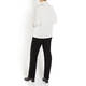 VERPASS POLO NECK WHITE FINE KNIT