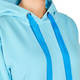 ZAIDA SHORT SLEEVE HOODY BLUE