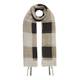 David & Alex beige and black check SCARF