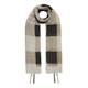 David & Alex beige and black check SCARF