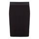 BEIGE label black elastic waistband SKIRT