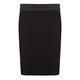 BEIGE label black elastic waistband SKIRT