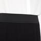 BEIGE label black elastic waistband SKIRT