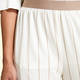 MARINA RINALDI PINSTRIPE TROUSER