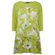 ELENA MIRO Print Satin Tunic