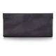 Abro Gunmetal Leather Clutch