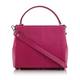 ABRO FUCHSIA LEATHER BAG WITH SHOULDER STRAP