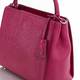 ABRO FUCHSIA LEATHER BAG WITH SHOULDER STRAP