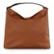 ABRO TAN LEATHER HOBO BAG