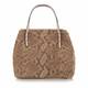 ABRO CAMEL LEATHER TRIMS TOTE